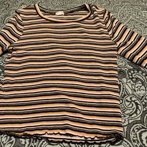 garage striped long sleeve